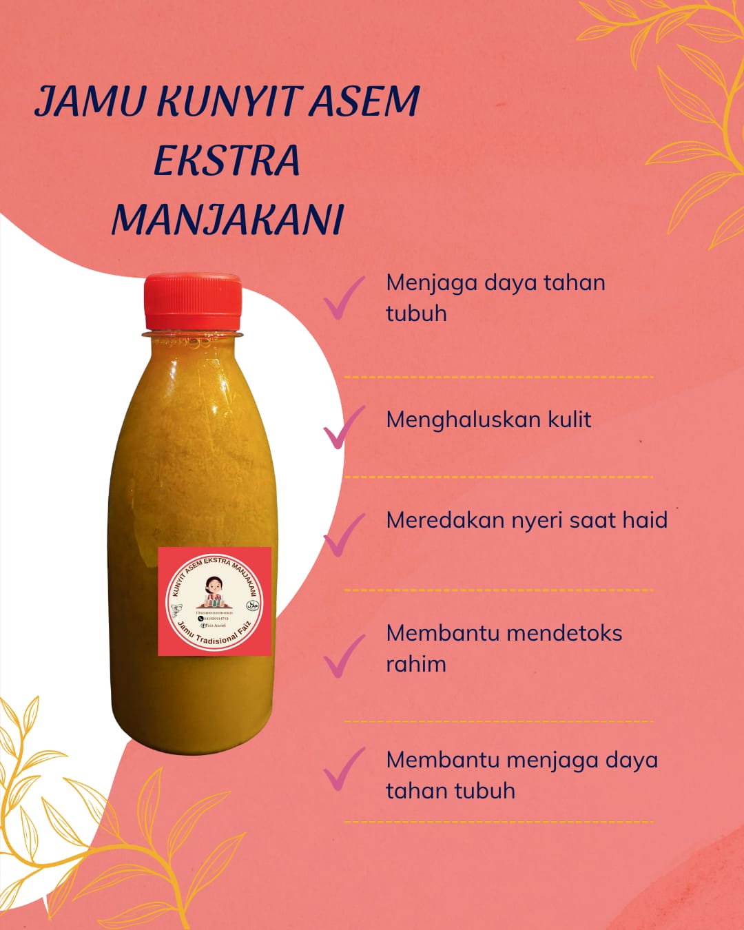 Jamu Kunyit Asem Manjakani