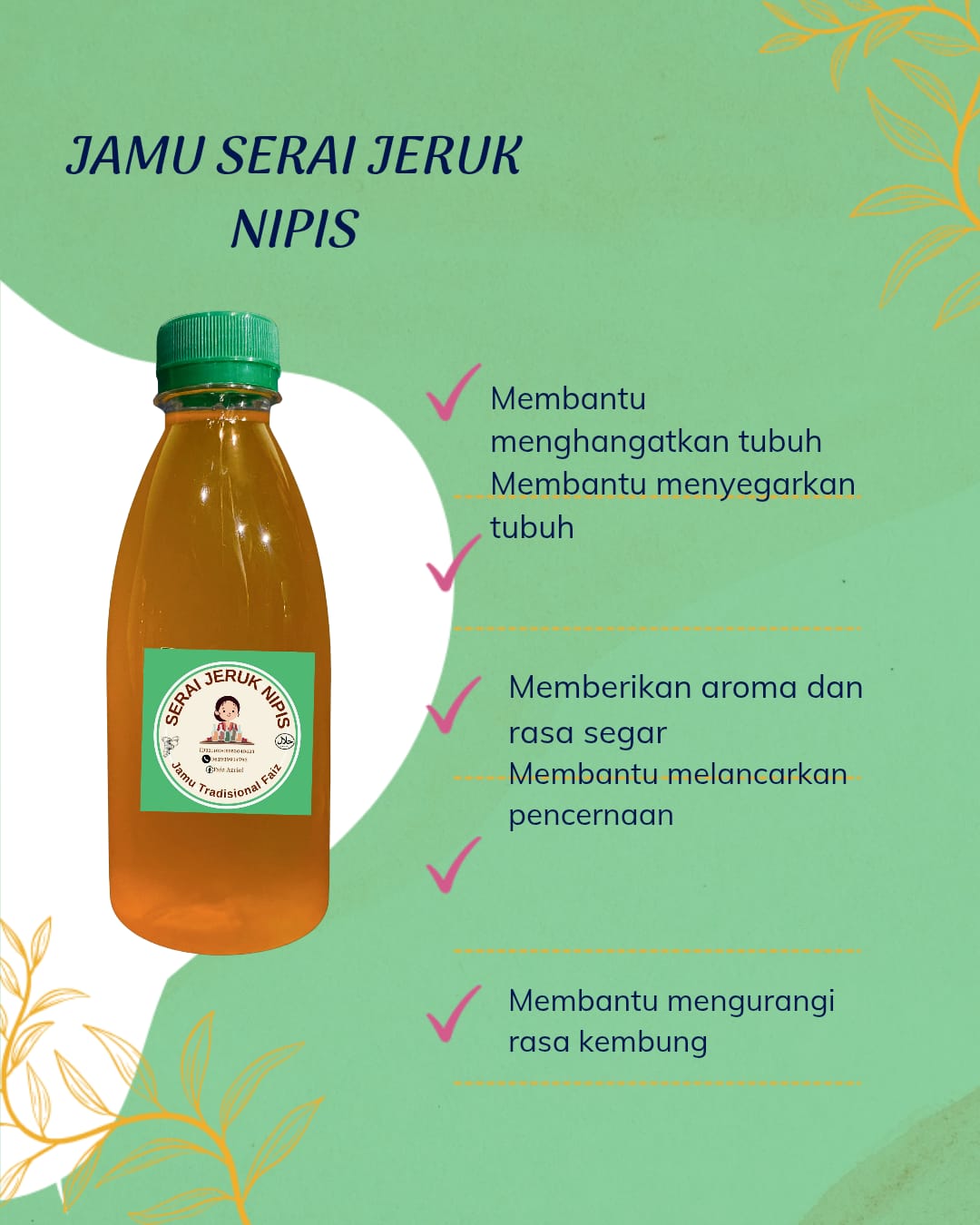 Jamu Serai Jeruk